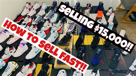 how to sell sneakers quickly.